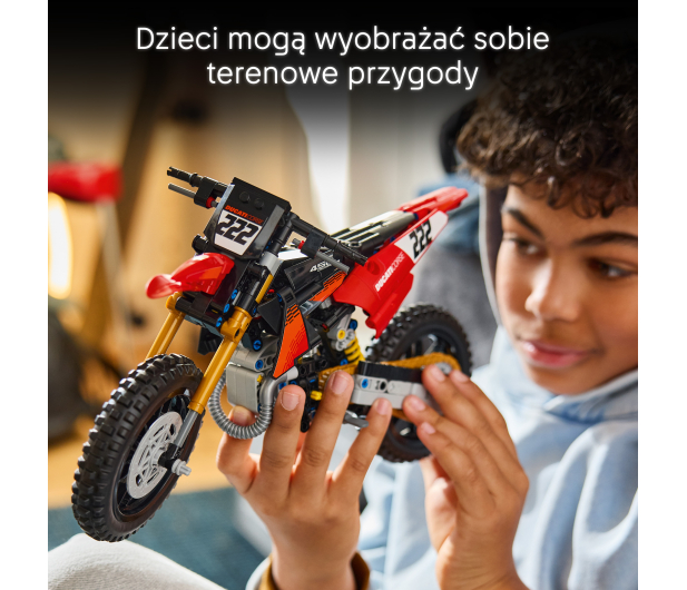 LEGO TECHNIC 42238 Motocykl Ducati Desmo450 MX Factory - 1547399 - zdjęcie 7